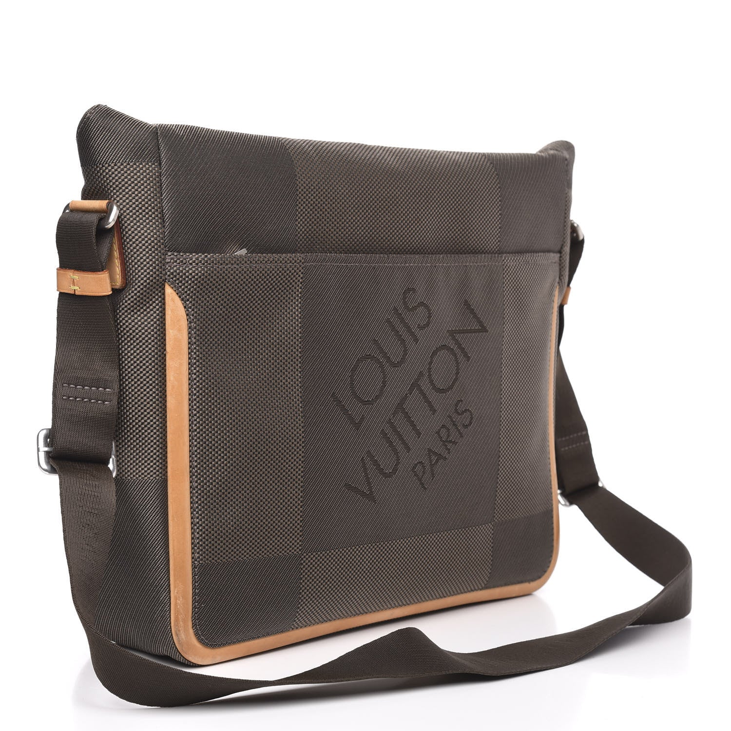 Louis Vuitton Damier Geant Messenger Bag Sable 3 of 19