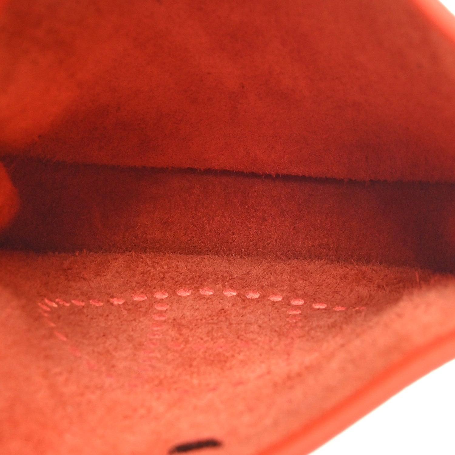Hermes Taurillon Clemence Amazone Evelyne TPM Orange Poppy Bleu Saint Cyr 5 of 10