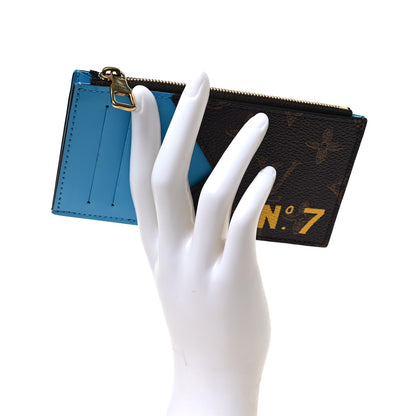Louis Vuitton Monogram Vintage Calfskin Trunk L'œil Coin Card Holder 2 of 7