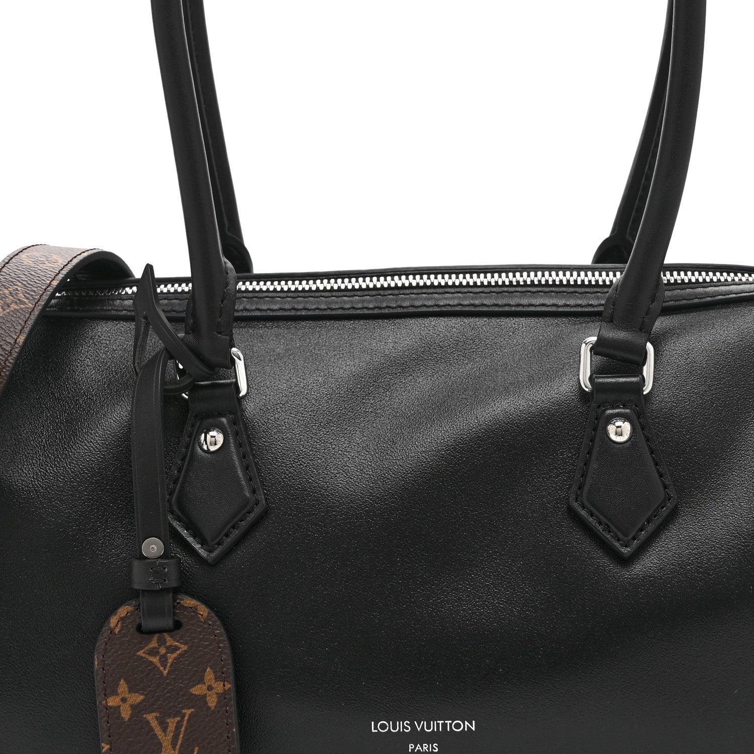 Louis Vuitton Lambskin Speedy Cargo Vibe 30 Black 7 of 9