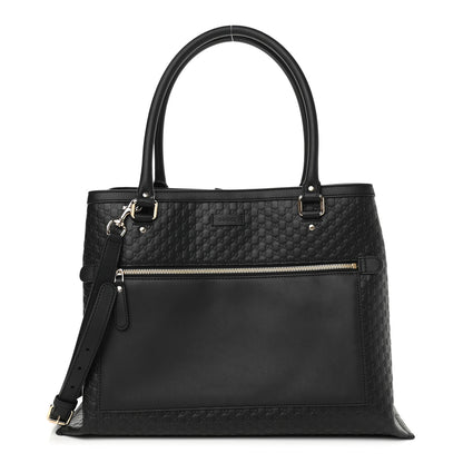 Gucci Soft Microguccissima Large Tote Black 1 of 11