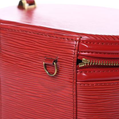 Louis Vuitton Epi Cannes Castillan Red 15 of 15