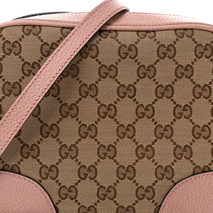 Gucci Monogram Mini Bree Messenger Bag Beige Soft Pink 8 of 10