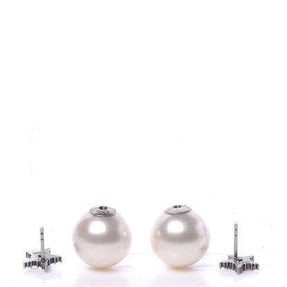 Christian Dior Pearl Crystal Star Mise En Dior Tribal Earrings Multicolor 3 of 4