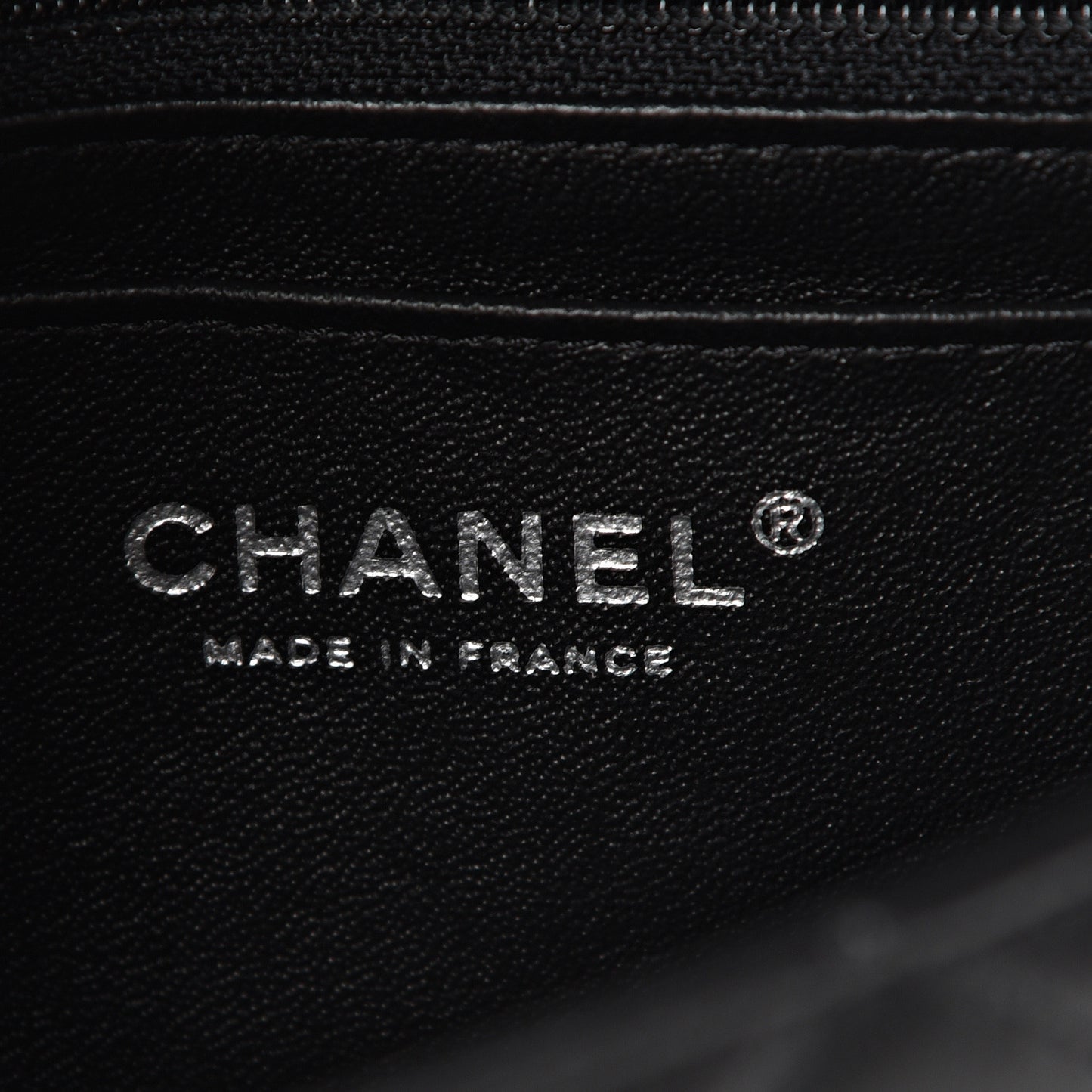 Lambskin Quilted Mini Rectangular Flap Black