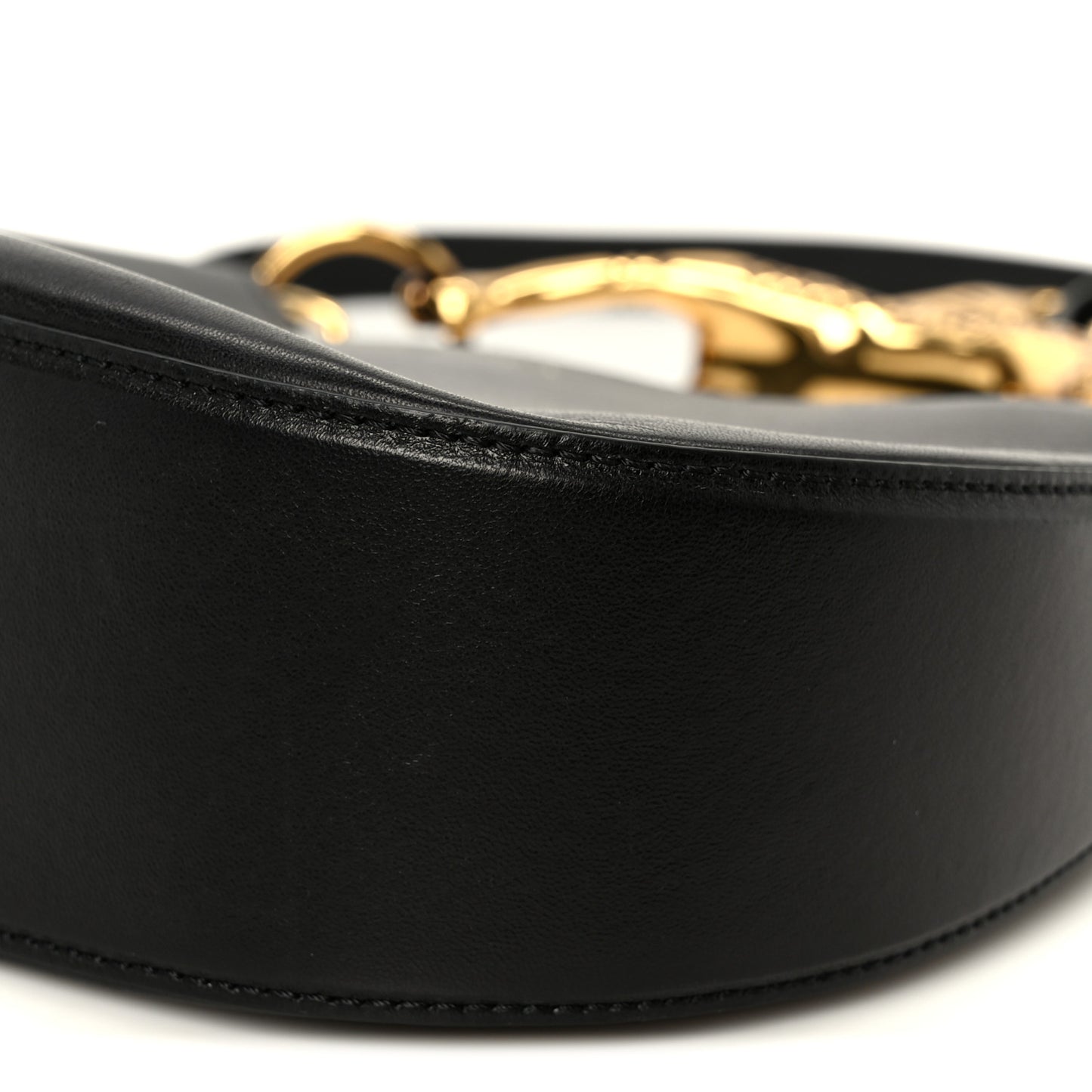 Lambskin Cat Hobo Black