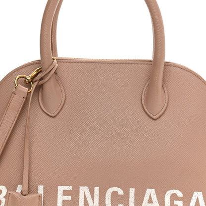 Balenciaga Grained Calfskin S Ville Top Handle Bag Beige Tapioca 8 of 23