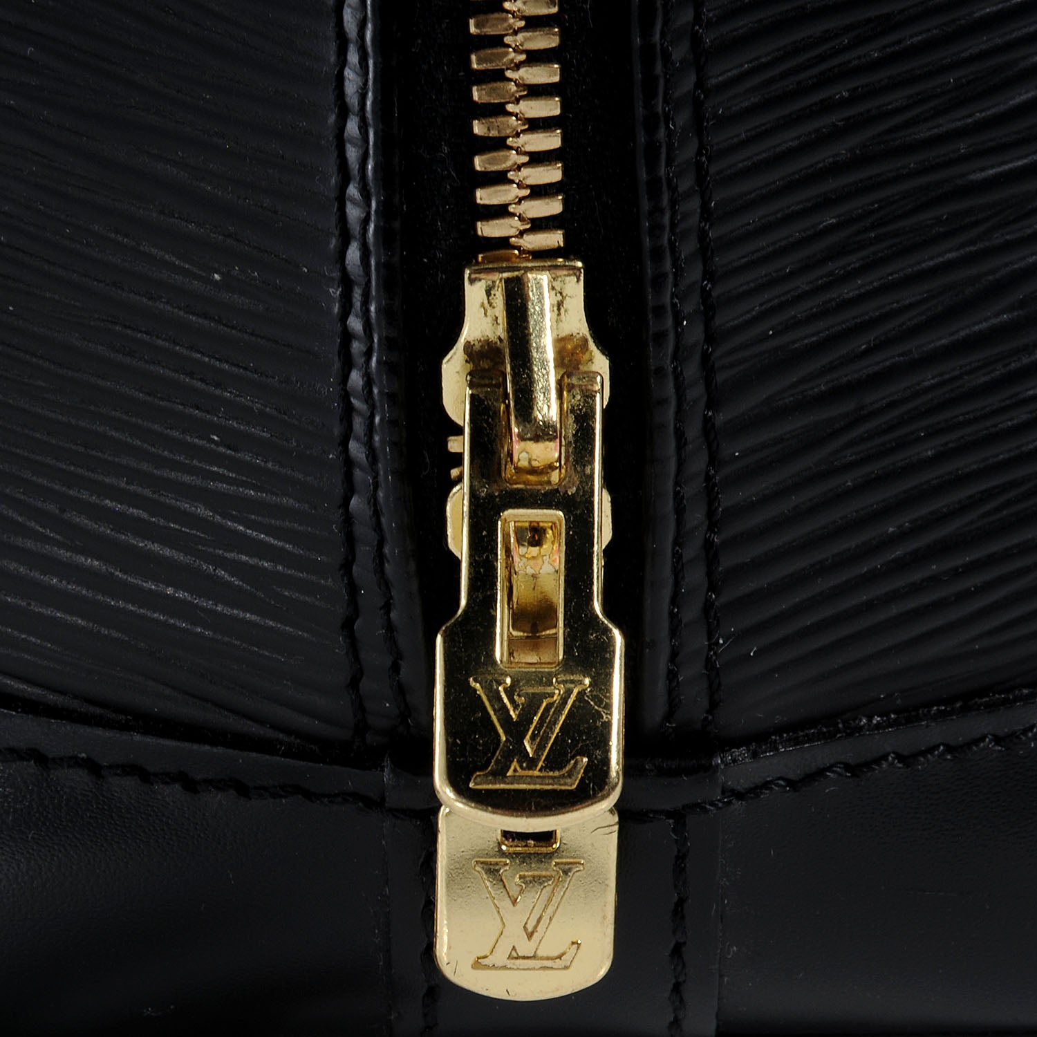 Louis Vuitton Epi Alma PM Black 6 of 9
