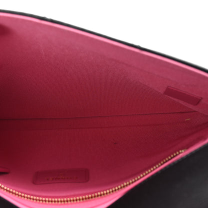 Chanel Goatskin Quilted Timeless CC Clutch Black 5 of 7