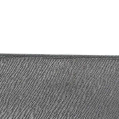 Prada Saffiano Metal Oro Chain Wallet Marmo 6 of 8