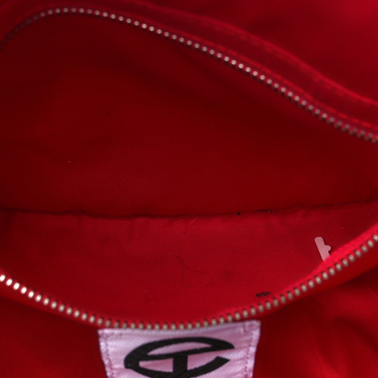 Vegan Leather Medium Shopping Bag Red