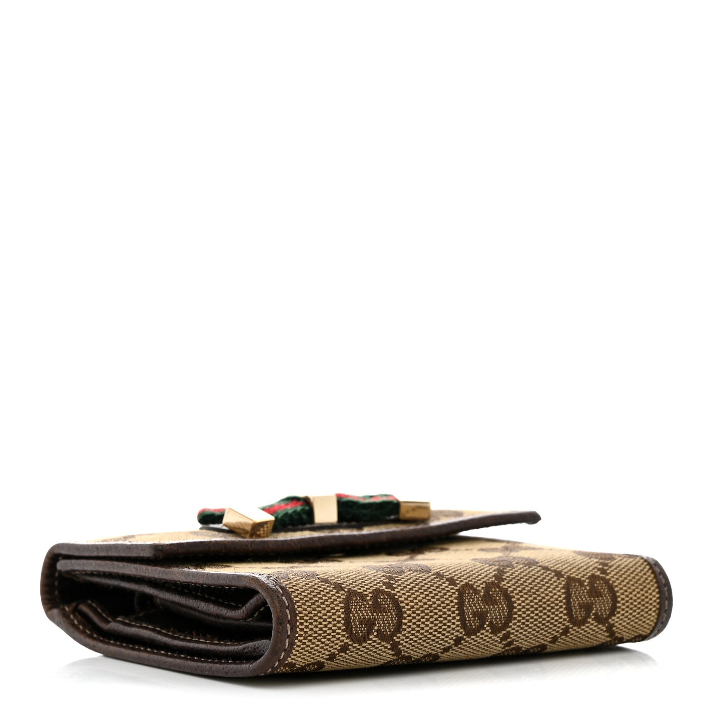 Monogram Princy Compact French Flap Wallet Brown
