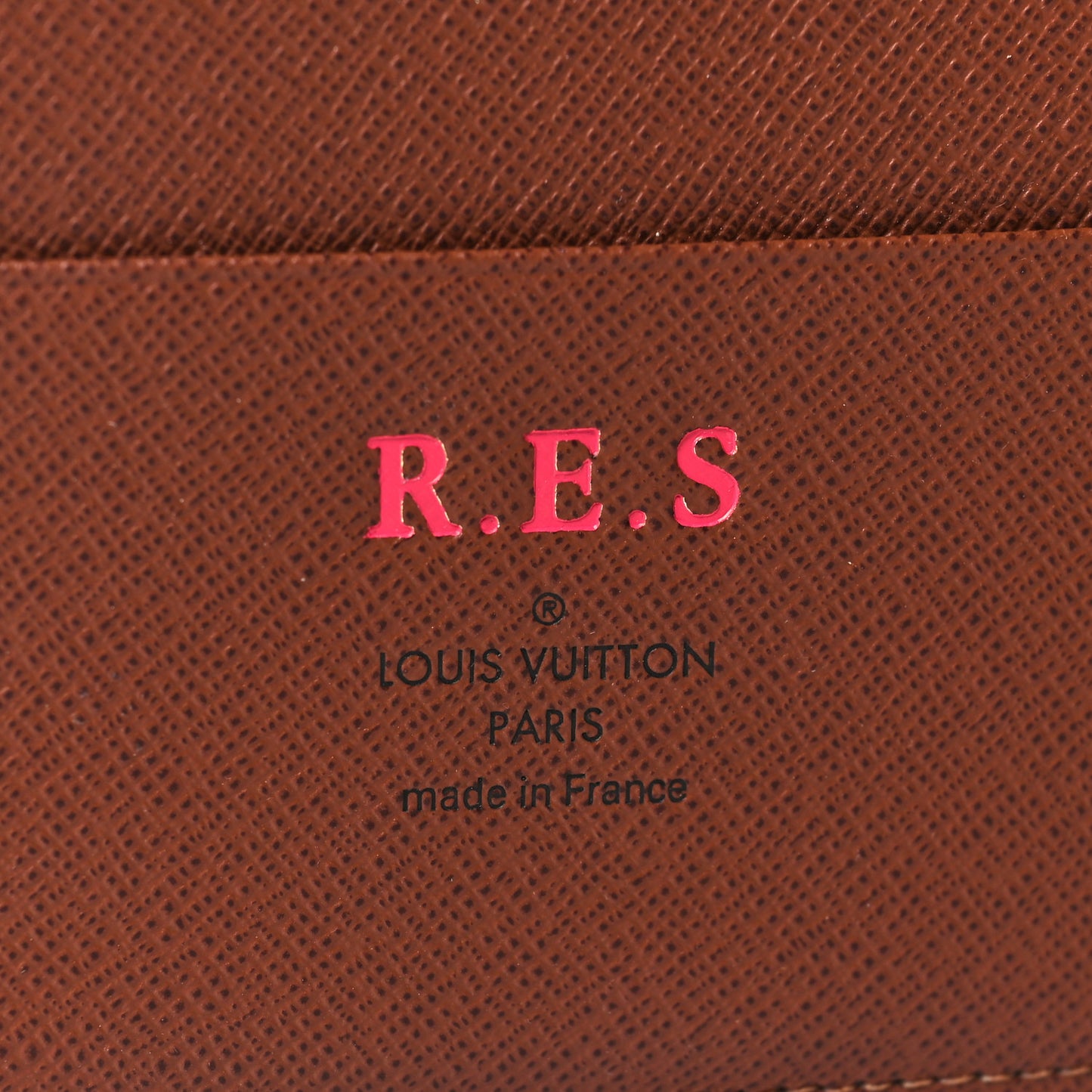 Monogram Large Ring Agenda Cover