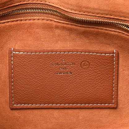 Louis Vuitton Calfskin Soft Twist Shoulder Bag Cognac 7 of 11