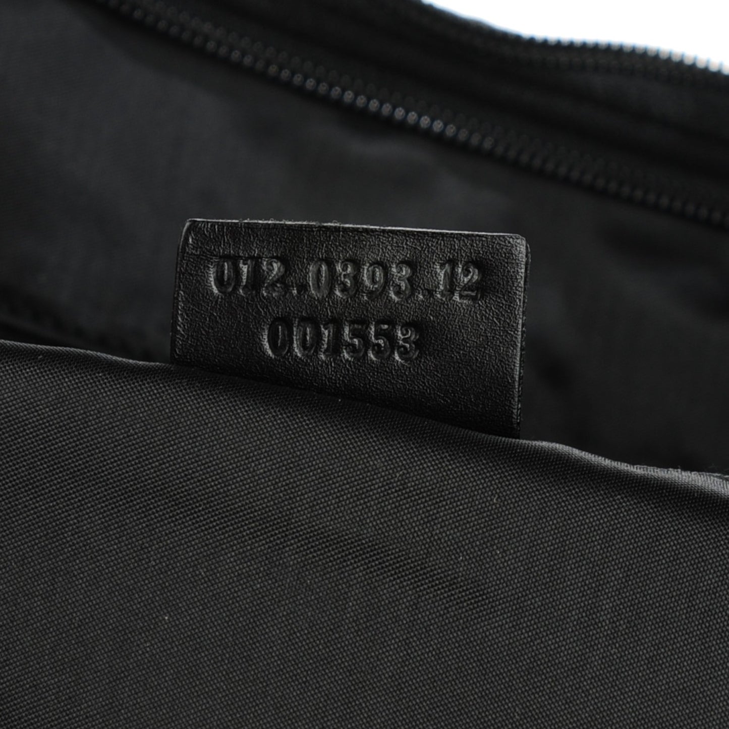 Nylon Duffle Bag Black
