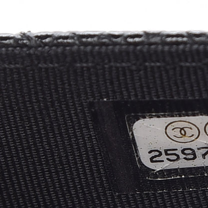 Chanel Caviar Quilted Flap Card Holder Black 8 of 9