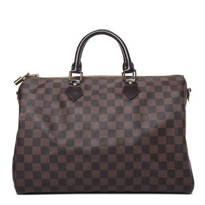 Louis Vuitton Damier Ebene Speedy Bandouliere 35 1 of 25