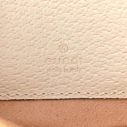 Gucci Textured Calfskin Web Mini Ophidia Round Backpack Mystic White 6 of 11