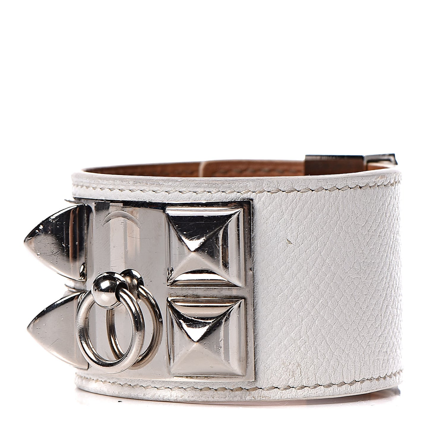 Epsom Collier de Chien CDC Bracelet S White