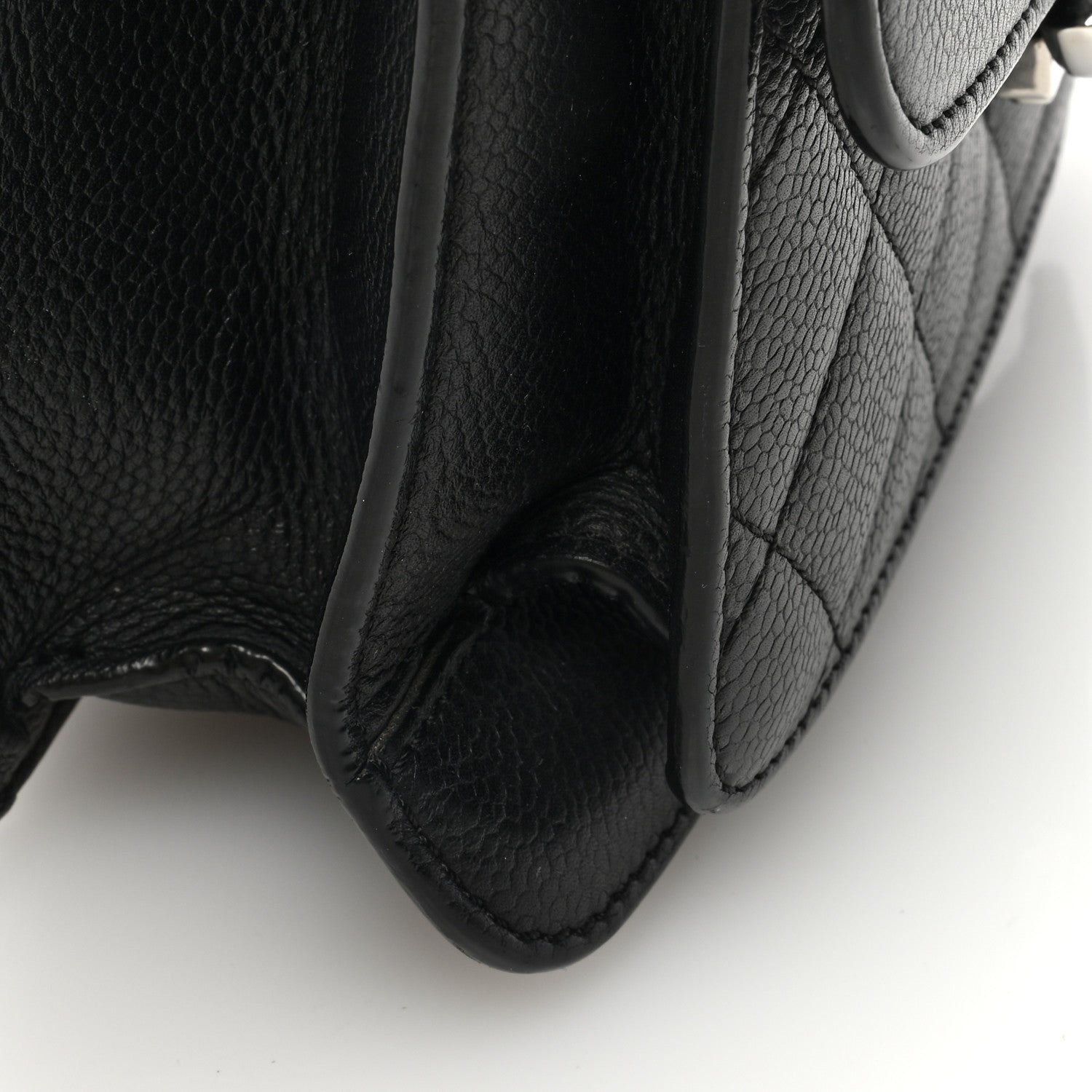 Chanel Caviar Quilted CC Box Flap Black 11 of 11