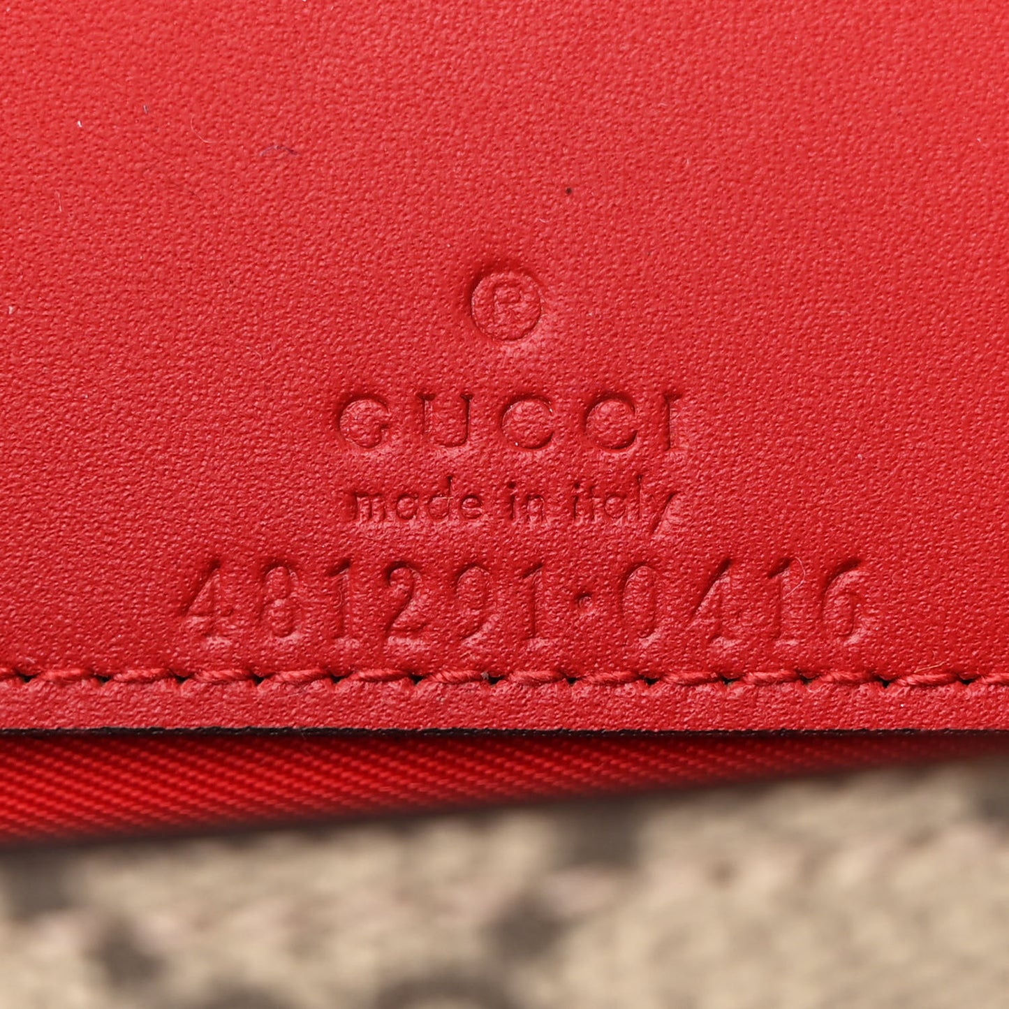 GG Supreme Monogram Mini Cherry Chain Bag