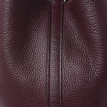 Hermes Taurillon Clemence Picotin Lock 26 GM Prune 14 of 14