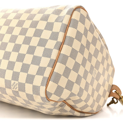 Louis Vuitton Damier Azur Speedy 30 19 of 19