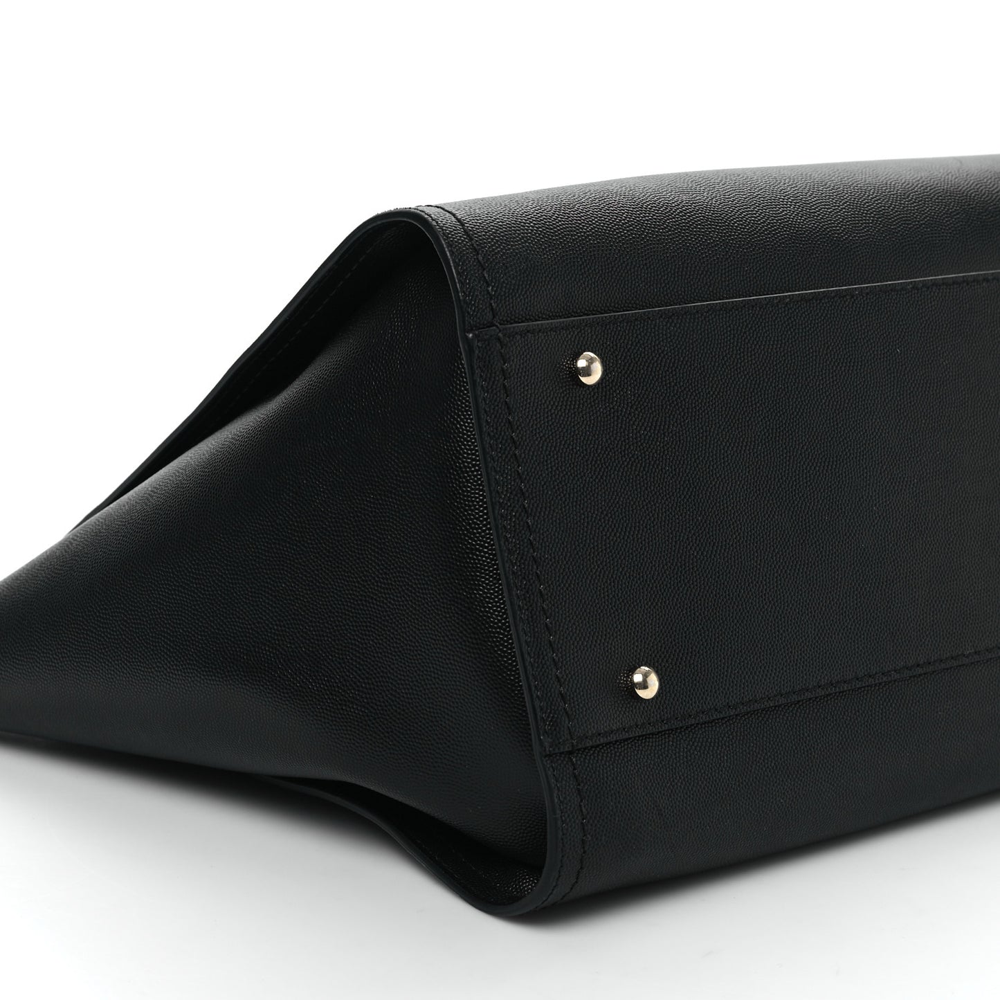 Caviar Large Studded Deauville Tote Black