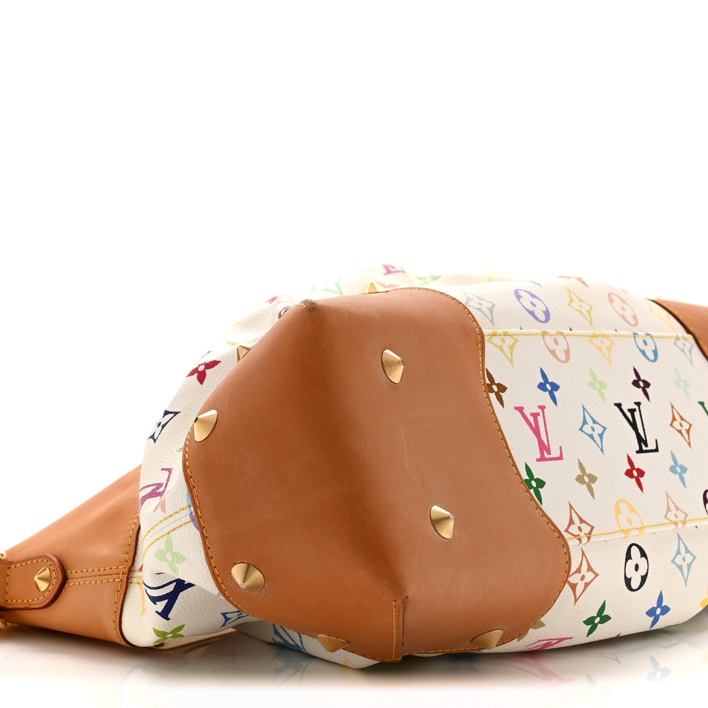 Monogram Multicolor Judy GM White