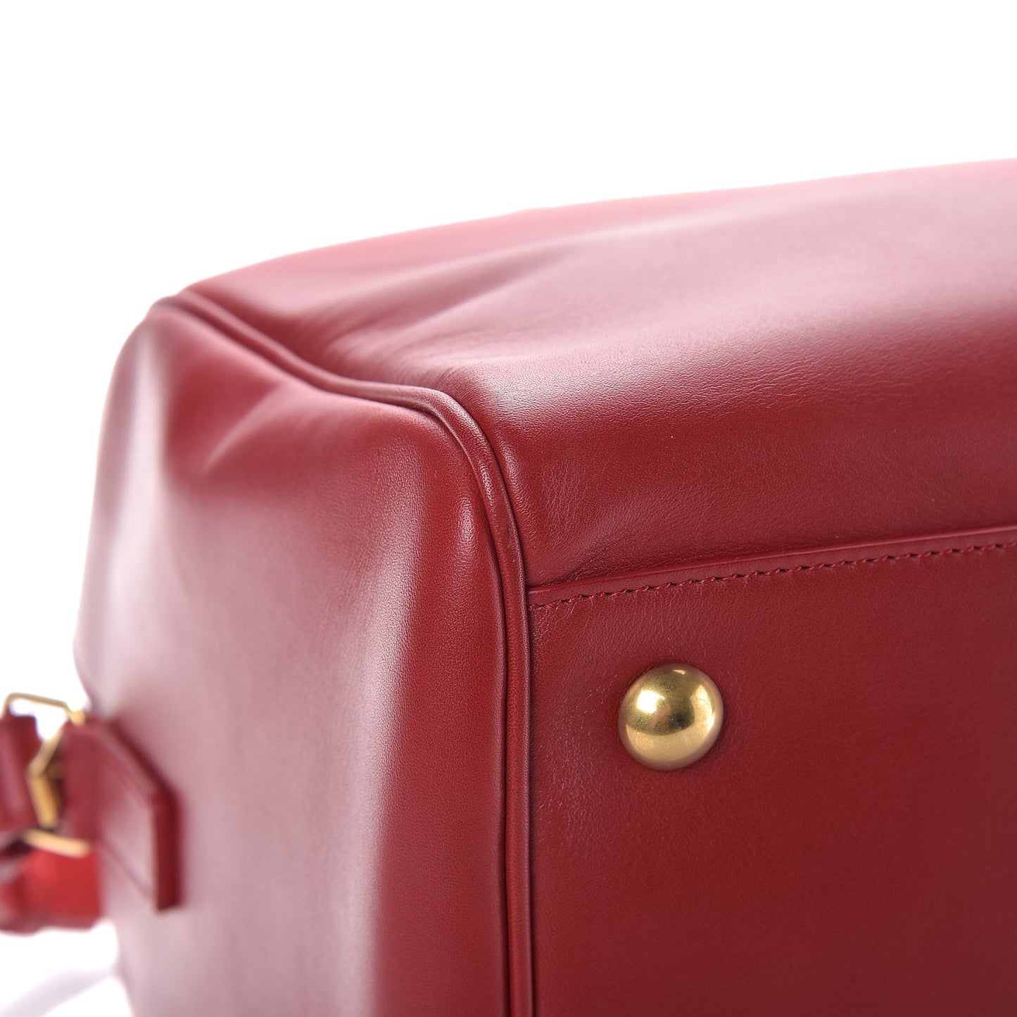 Calfskin Classic Duffle 6 Red