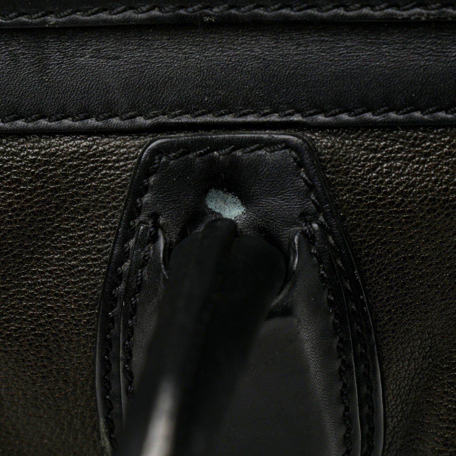 Celine Smooth Calfskin Mini Bi-Color Luggage Forest Black 21 of 29