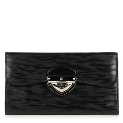 Louis Vuitton Epi Eugenie Wallet Black 1 of 7