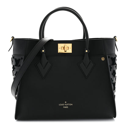 Louis Vuitton Calfskin Monogram Tufting On My Side Black 1 of 10