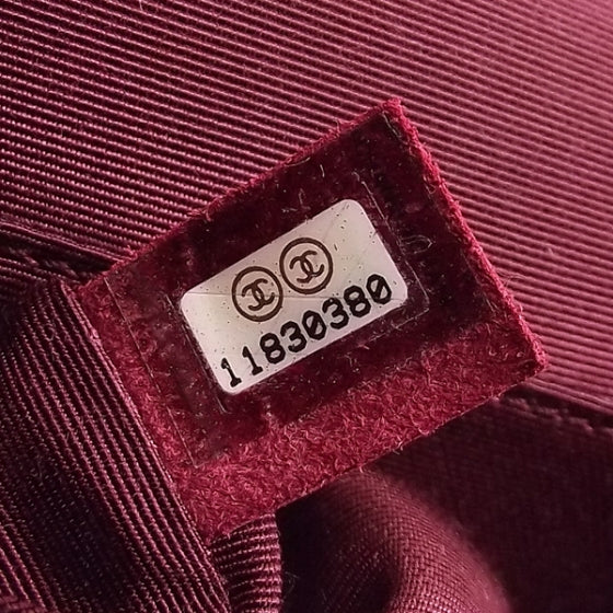 Chanel Jersey Crocodile REISSUE Jumbo Flap Black 7 of 9