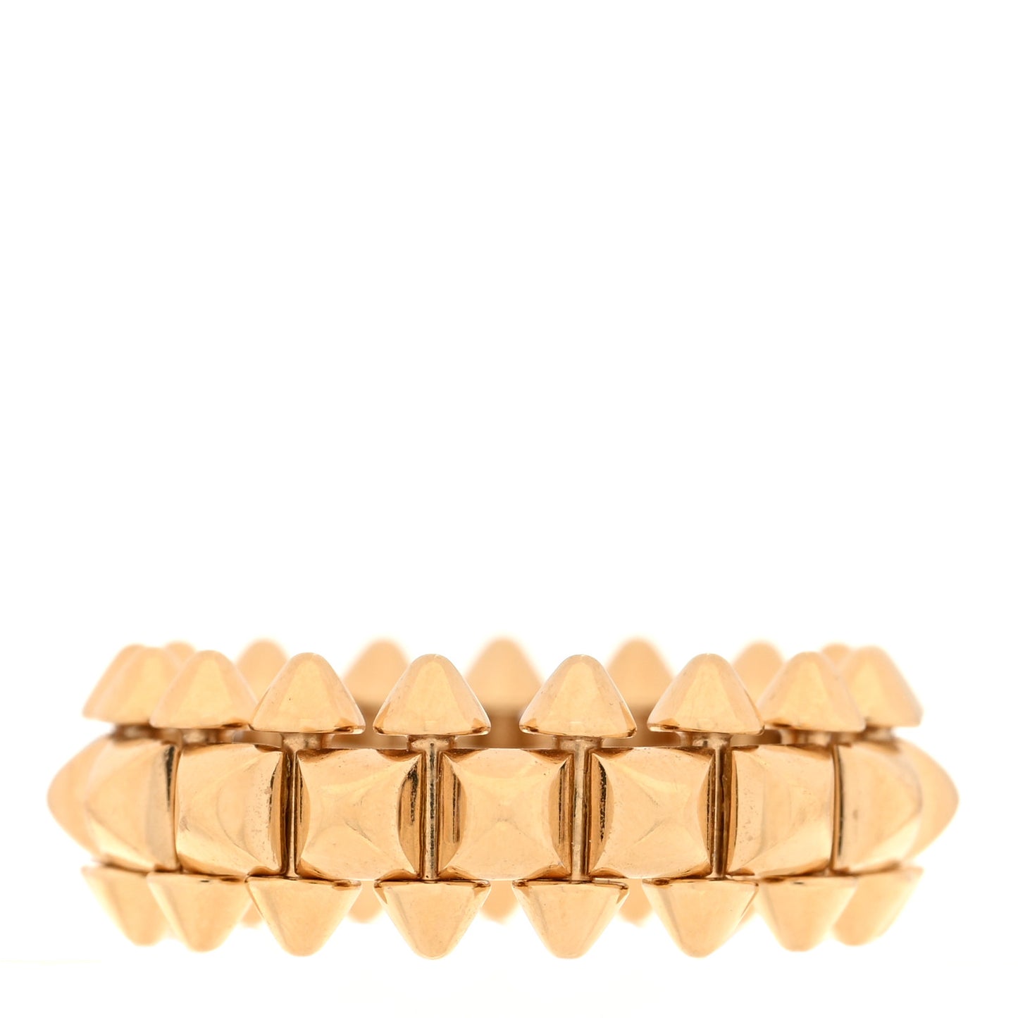 18K Yellow Gold MM Clash De Cartier Ring 51 5.75