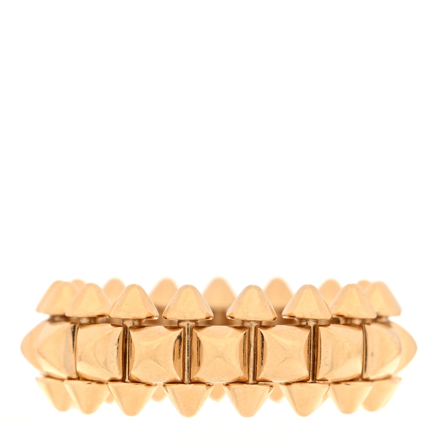 Cartier 18K Yellow Gold MM Clash De Cartier Ring 51 5.75 3 of 4