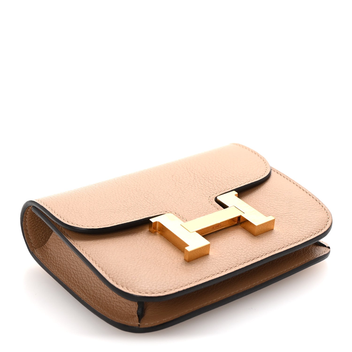 Hermes Evercolor Bi-Color Constance Slim Chai Lime 5 of 9