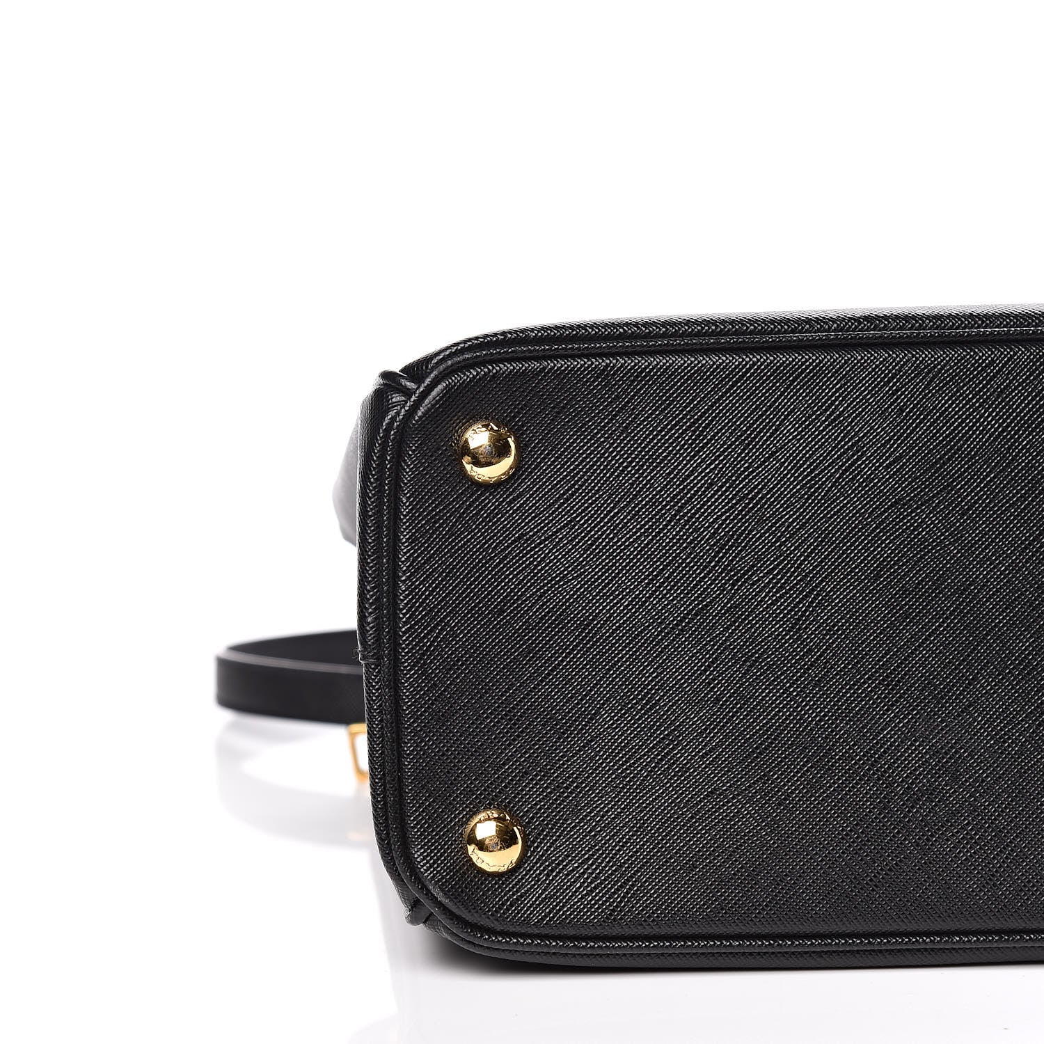 Prada Saffiano Small Galleria Double Zip Tote Black 14 of 15