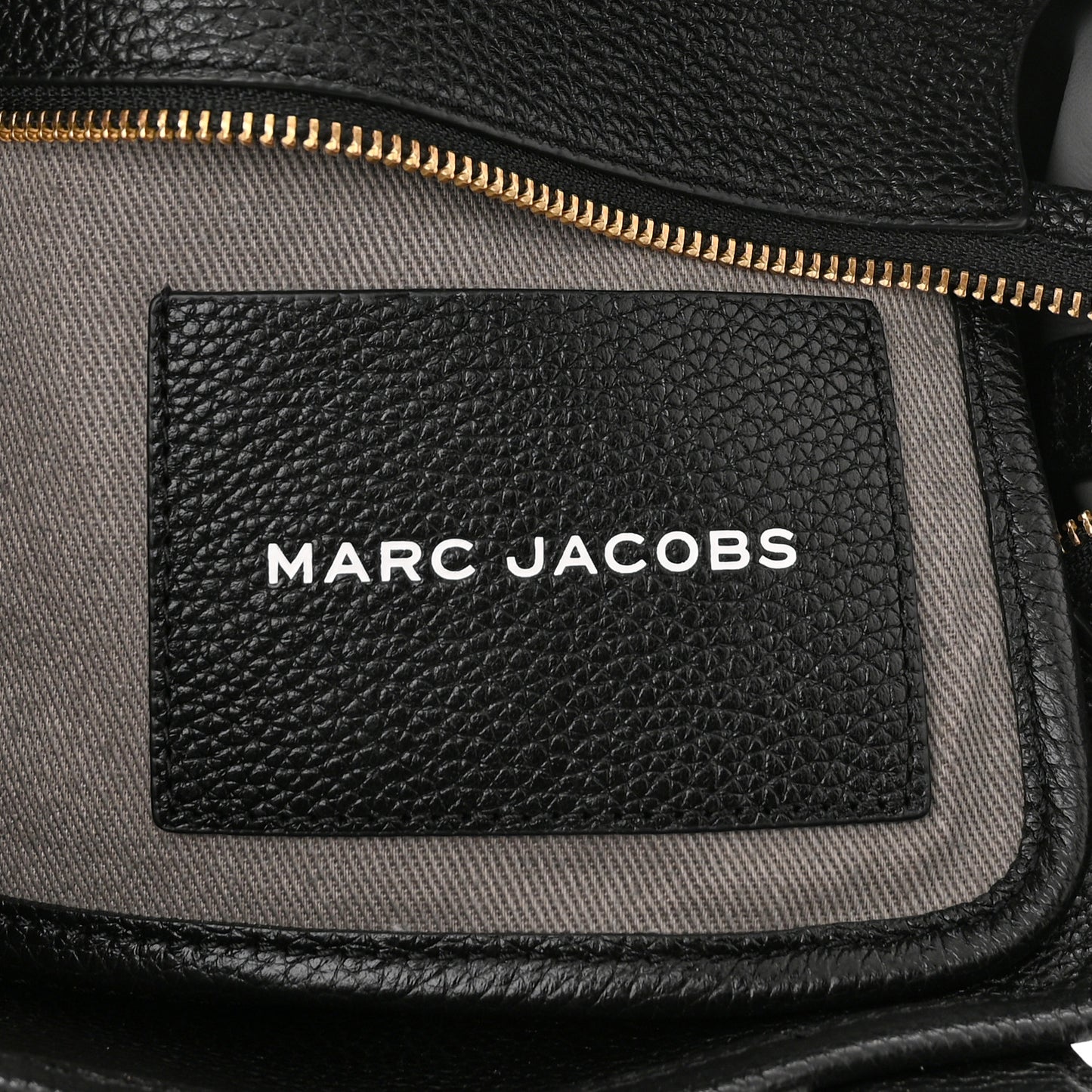 Grained Calfskin Small The Tote Bag Black
