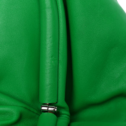 Bottega Veneta Smooth Butter Calf The Pouch Oversized Clutch Parakeet 12 of 12