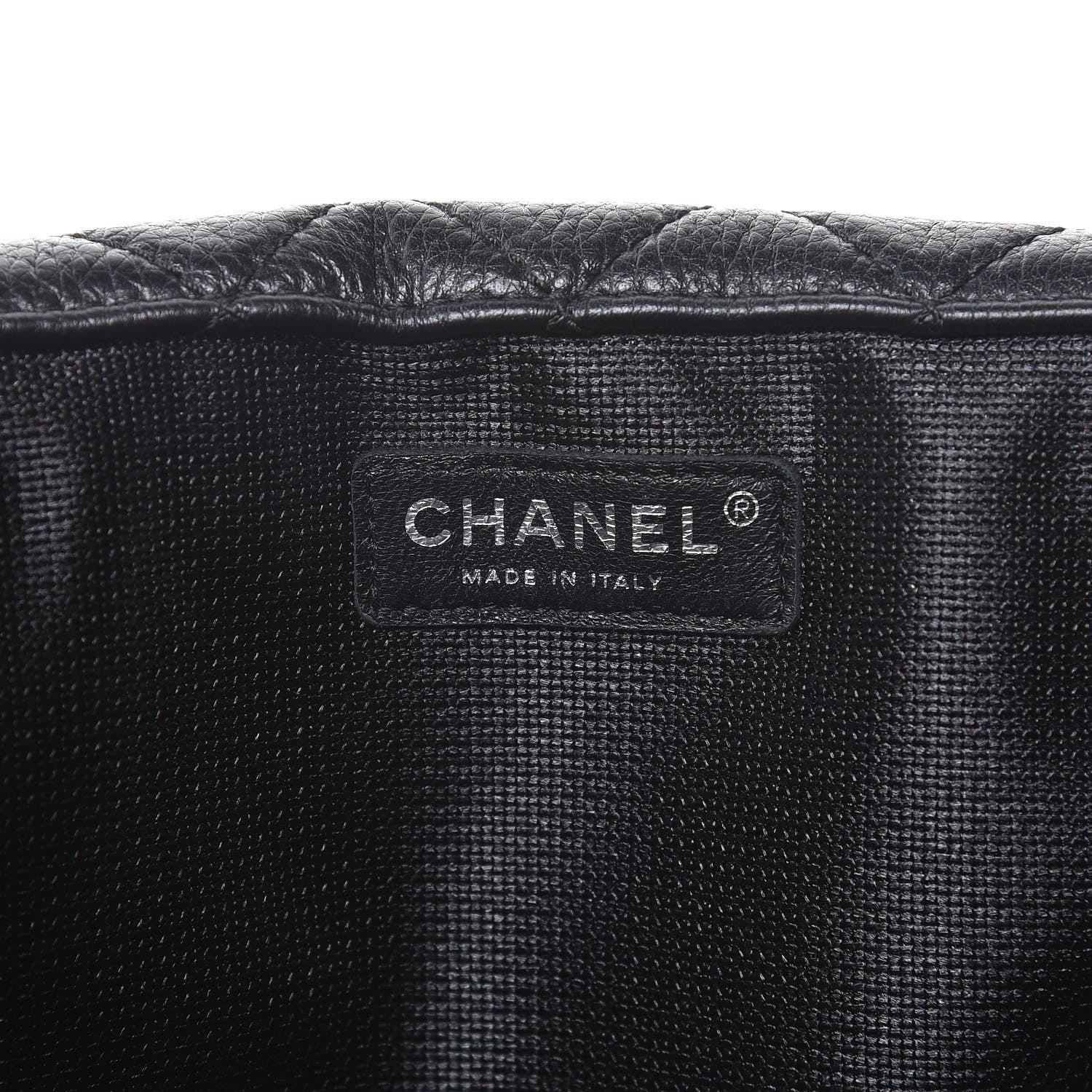 Chanel Calfskin Quilted XXL Travel Flap Bag Black 6 of 7