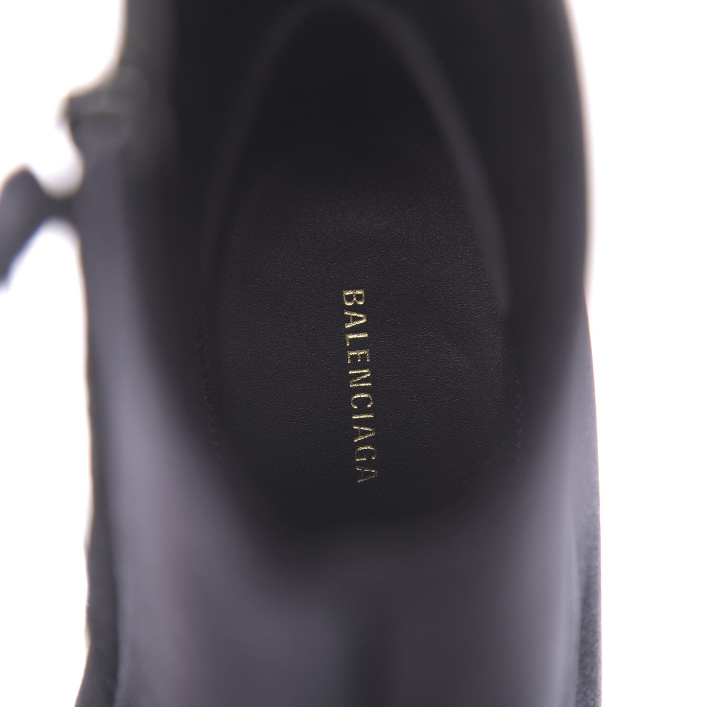 Smooth Velvet Ankle Boots 38 Black