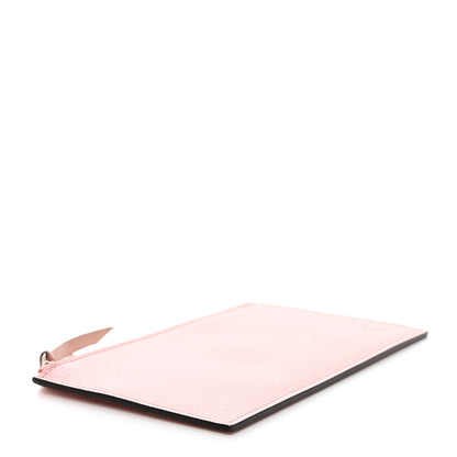 Louis Vuitton Epi Felicie Chain Wallet Zippered Insert Rose Ballerine 4 of 8