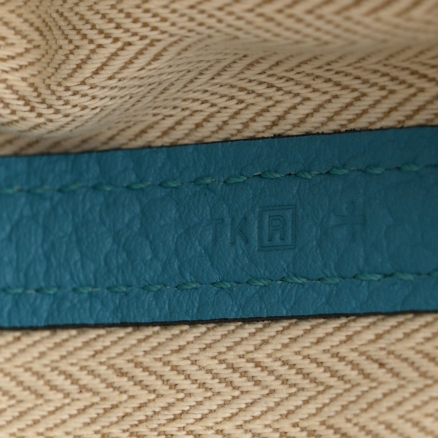 Hermes Negonda Garden Party 36 MM Turquoise 7 of 11