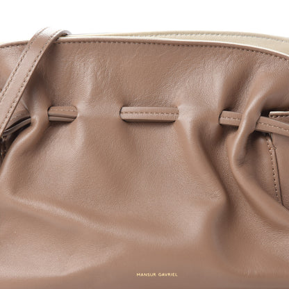 Mansur Gavriel Lambskin Mini Protea Bag Biscotto 9 of 9
