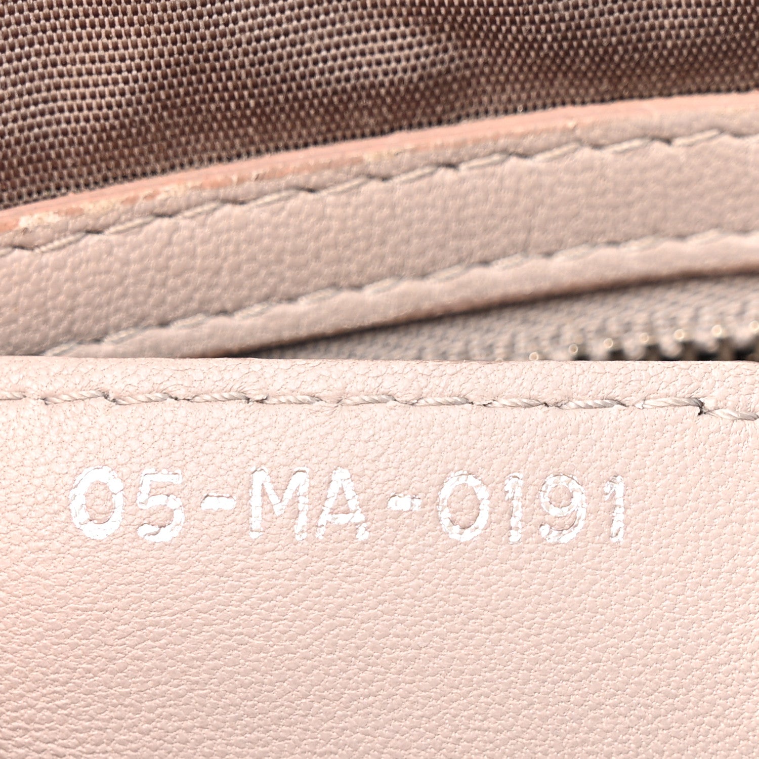 Christian Dior Lambskin Cannage Medium Granville Tote Grey 7 of 17