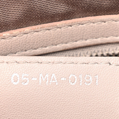 Christian Dior Lambskin Cannage Medium Granville Tote Grey 7 of 17