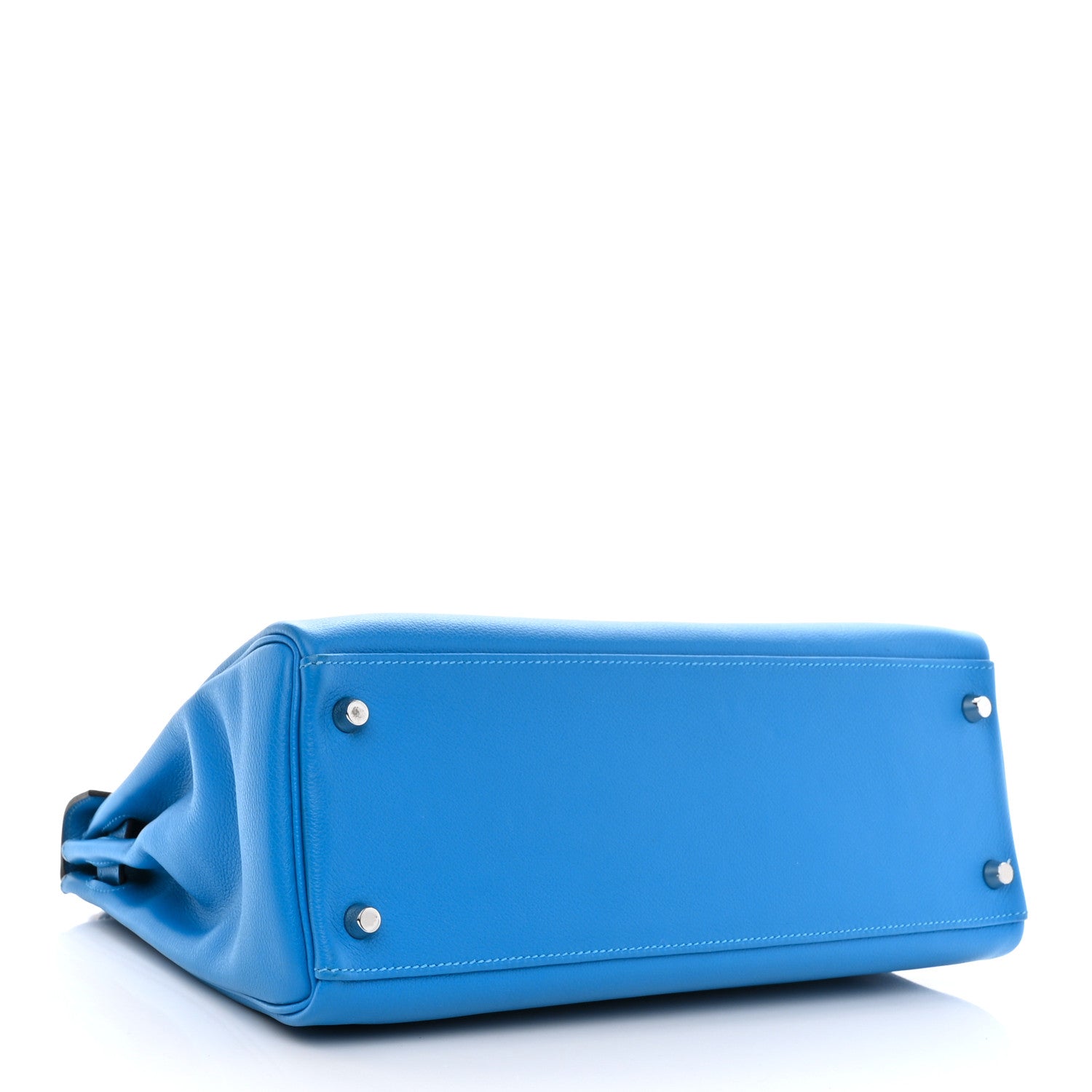Hermes Evercolor Kelly Retourne 32 Bleu Hydra 3 of 10