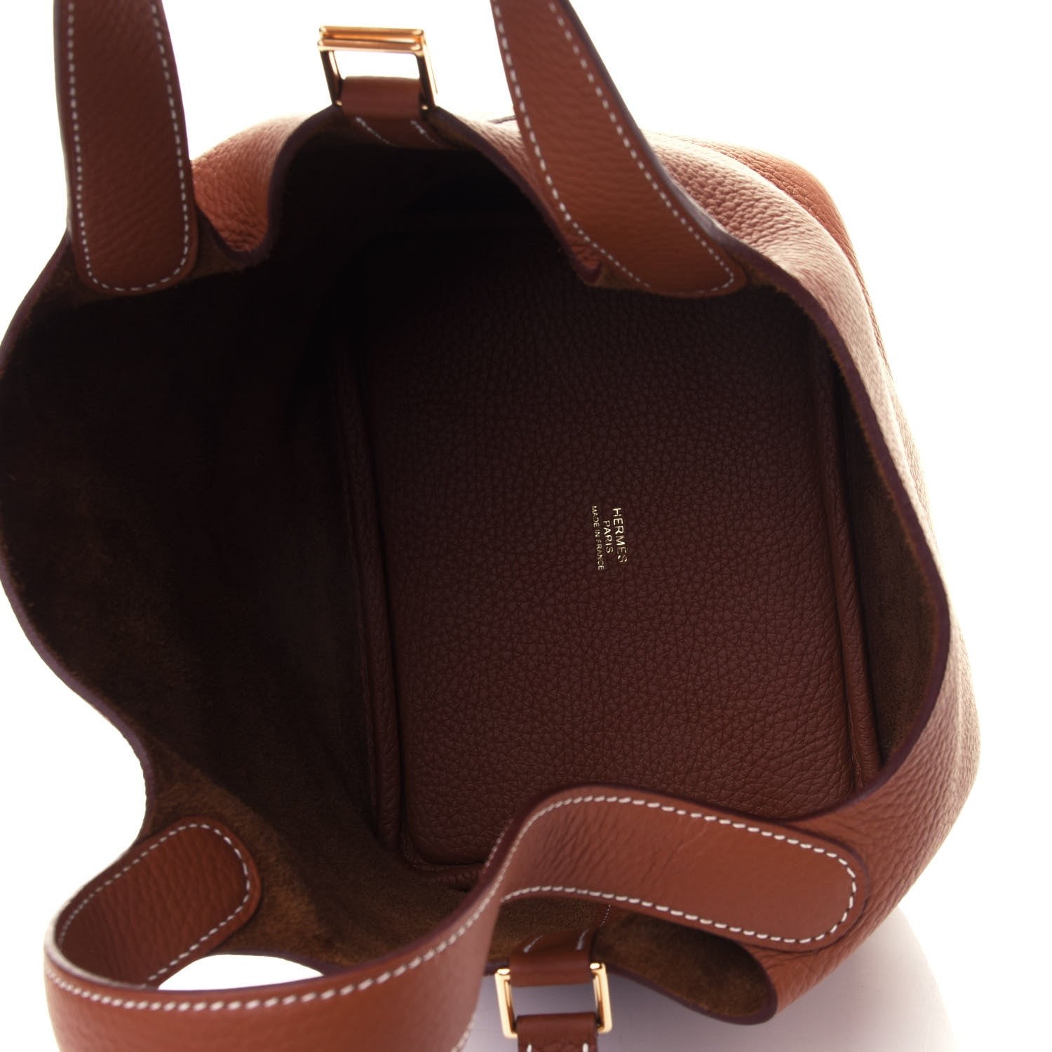 Hermes Taurillon Clemence Picotin Lock 18 PM Gold 4 of 4