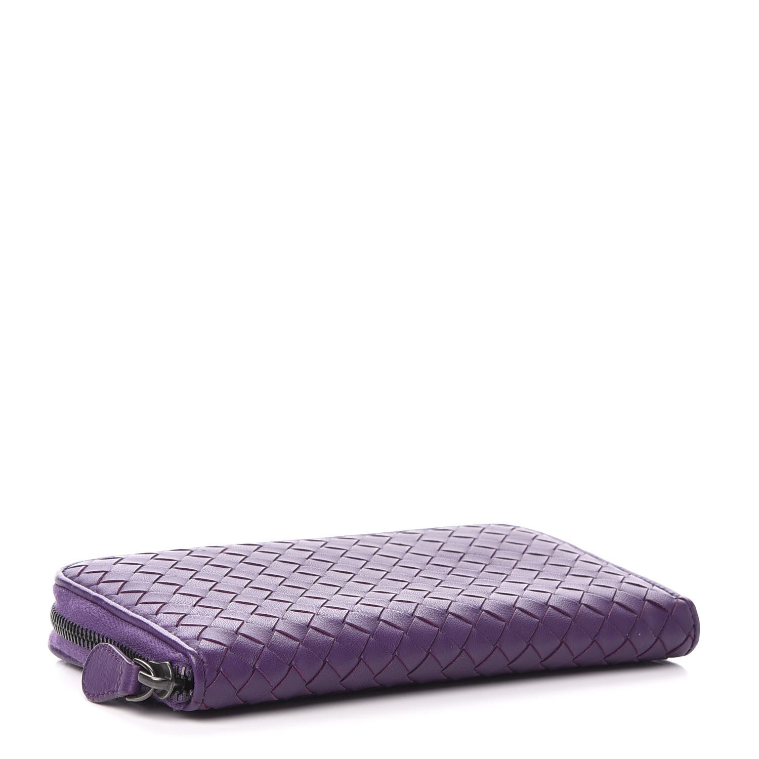 Bottega Veneta Nappa Intrecciato Zip Around Wallet Monalisa 4 of 9